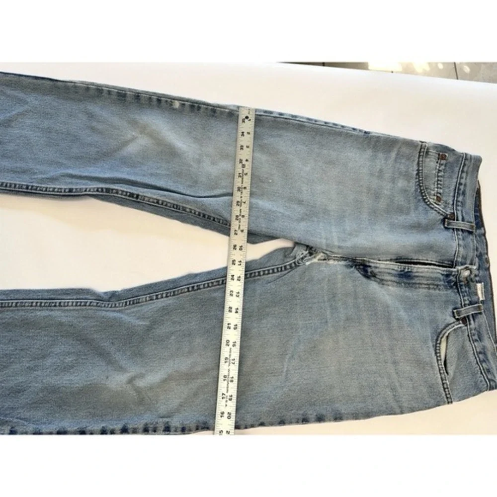 Vintage Levis Red‎ Tab 505 Jeans Sz 34x32 90s Light Wash Distressed USA